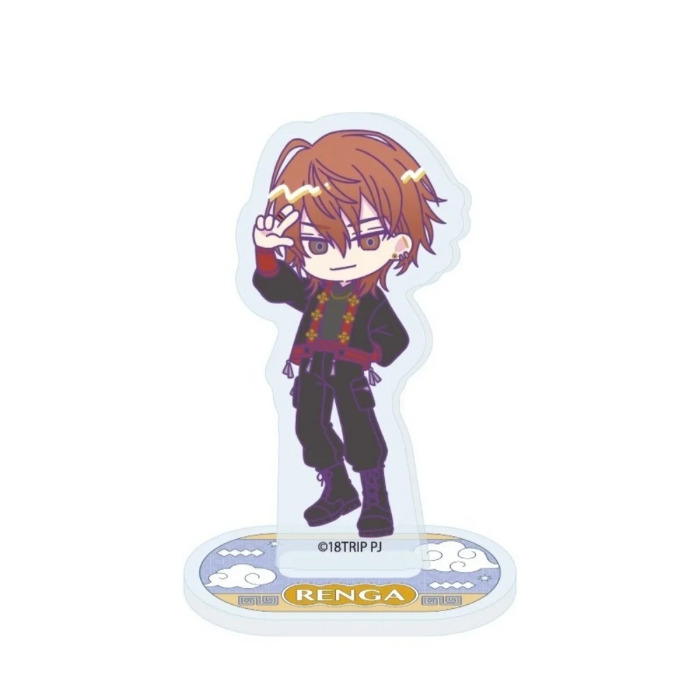18TRIP Cute Q Version Multiple Boys Acrylic Standee Japanese Style Table Ornament Anime Collection Gift Keychain