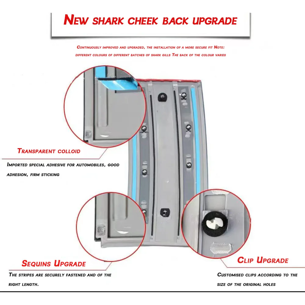 Fit for LR Range Rover 2013 upgrade to 2023 models of fender vents door trim plate body trim fender side wind Car Accessories