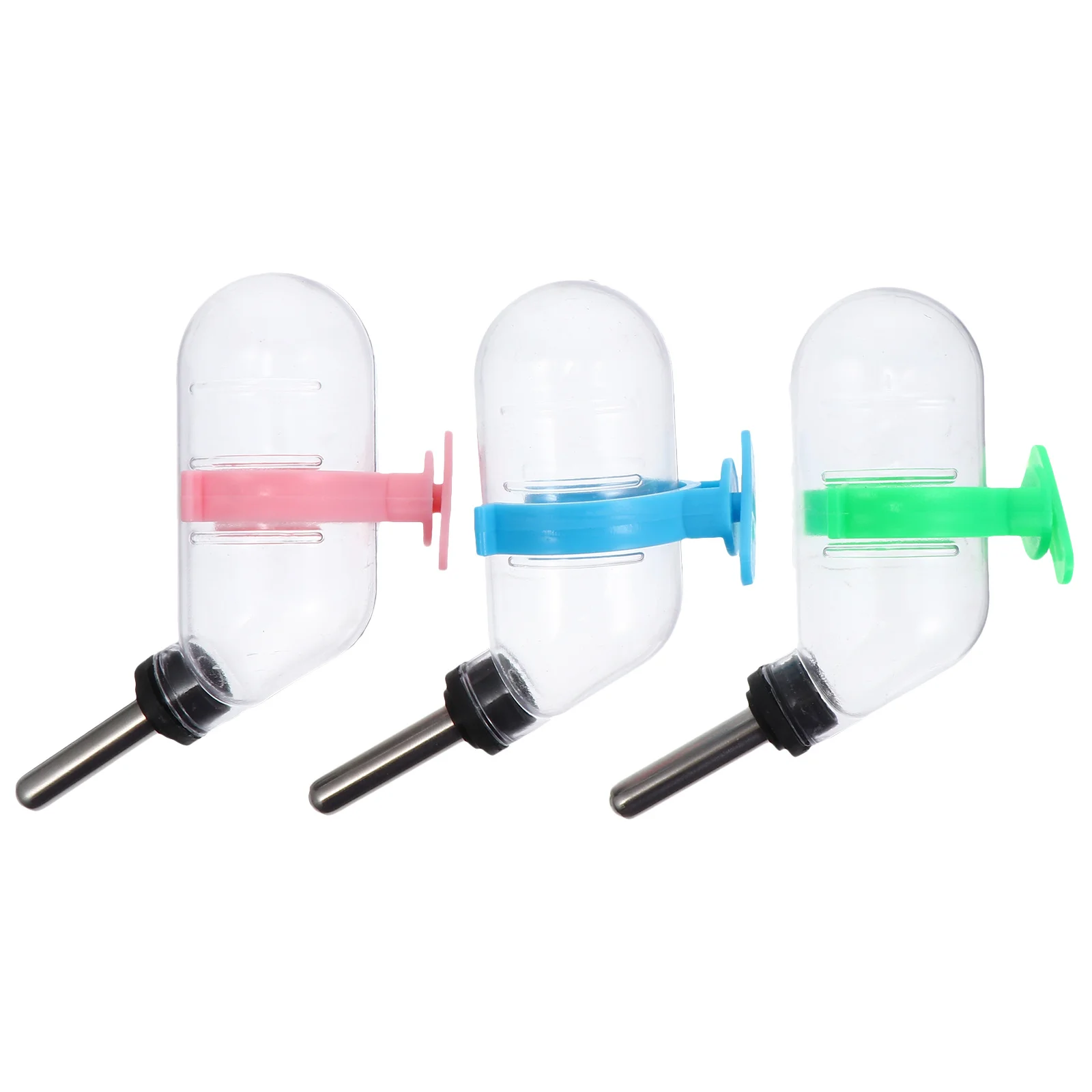 

3Pcs Automatic Water Feeders Large Capacity Pet Leak Proof Water Feeder for Hamster Bunny Puppy Small Animal Drinking Equipment