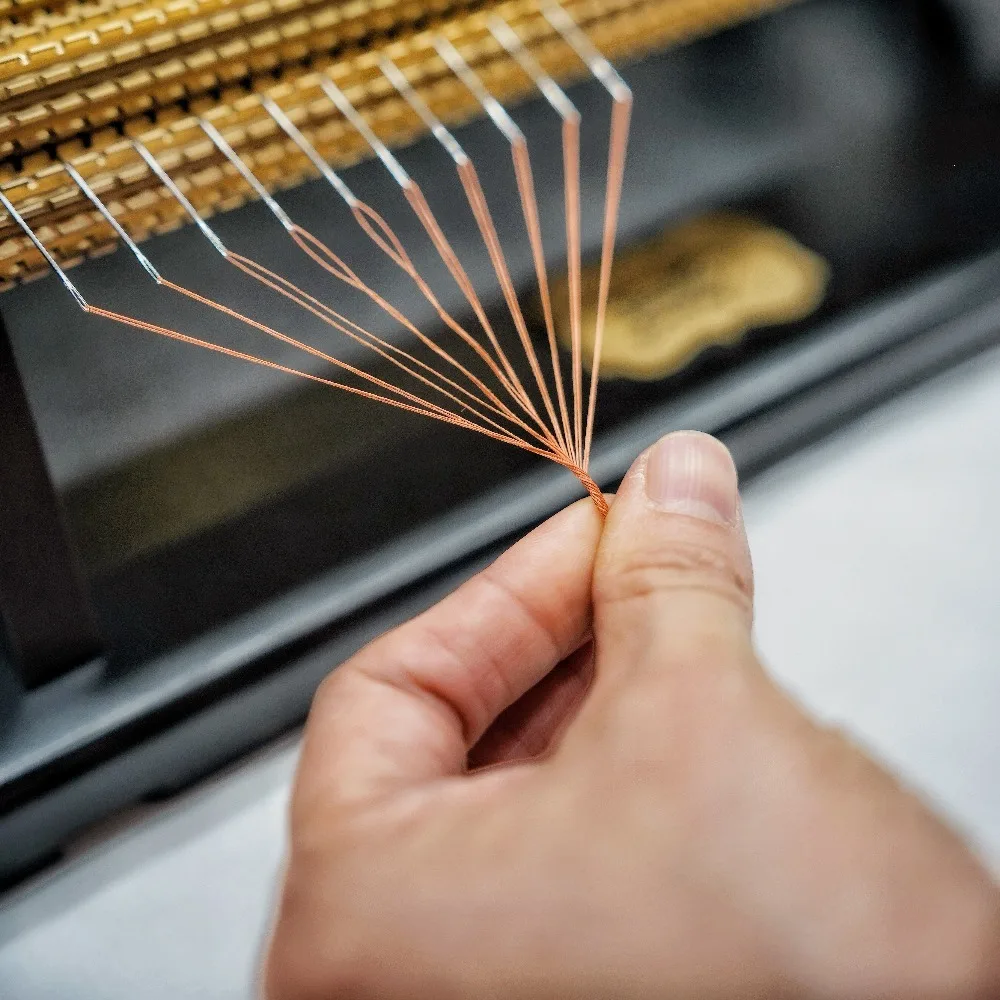 24 Rows Fully Encrypted BeautifulMocking Pleating Machine 47 Needle Position 0.5CM Needle Spacing Home Knitting Sewing Machine