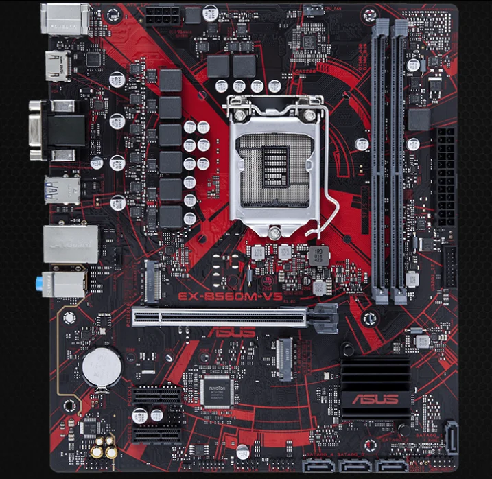

FOR ASUS EX-B560M-V5 supports 1200-pin, 10th generation, 11th generation CPU M.2 solid state