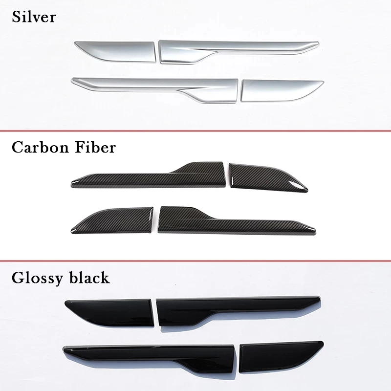 For Land Rover Range Rover Evoque 2012-2018 Fender Side Air Vent Outlet Cover Trim Decorative Sticker Glossy Black Car Accessory