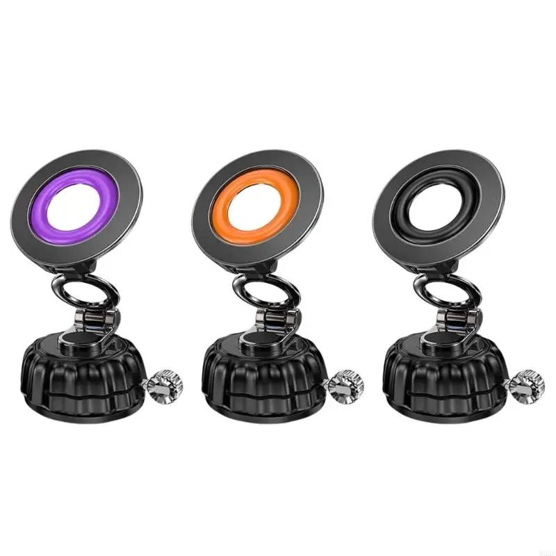 

Metal Plastic Car Phone Holder 3 Fold Rotation 63mm for Best Viewing Angles K92C