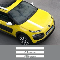 Car Hood Bonnet Stickers For Citroen C4 Cactus Graphics DIY Vinyl Decor Decal Vehicle Decoration Cover Auto Tuning Accessories