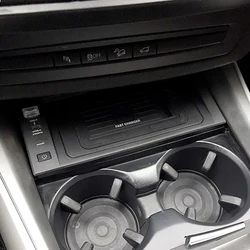 15W Car wireless charger fast mobile phone charger charging plate pad charging holder for BMW X5 F15 X6 F16 2014-2018