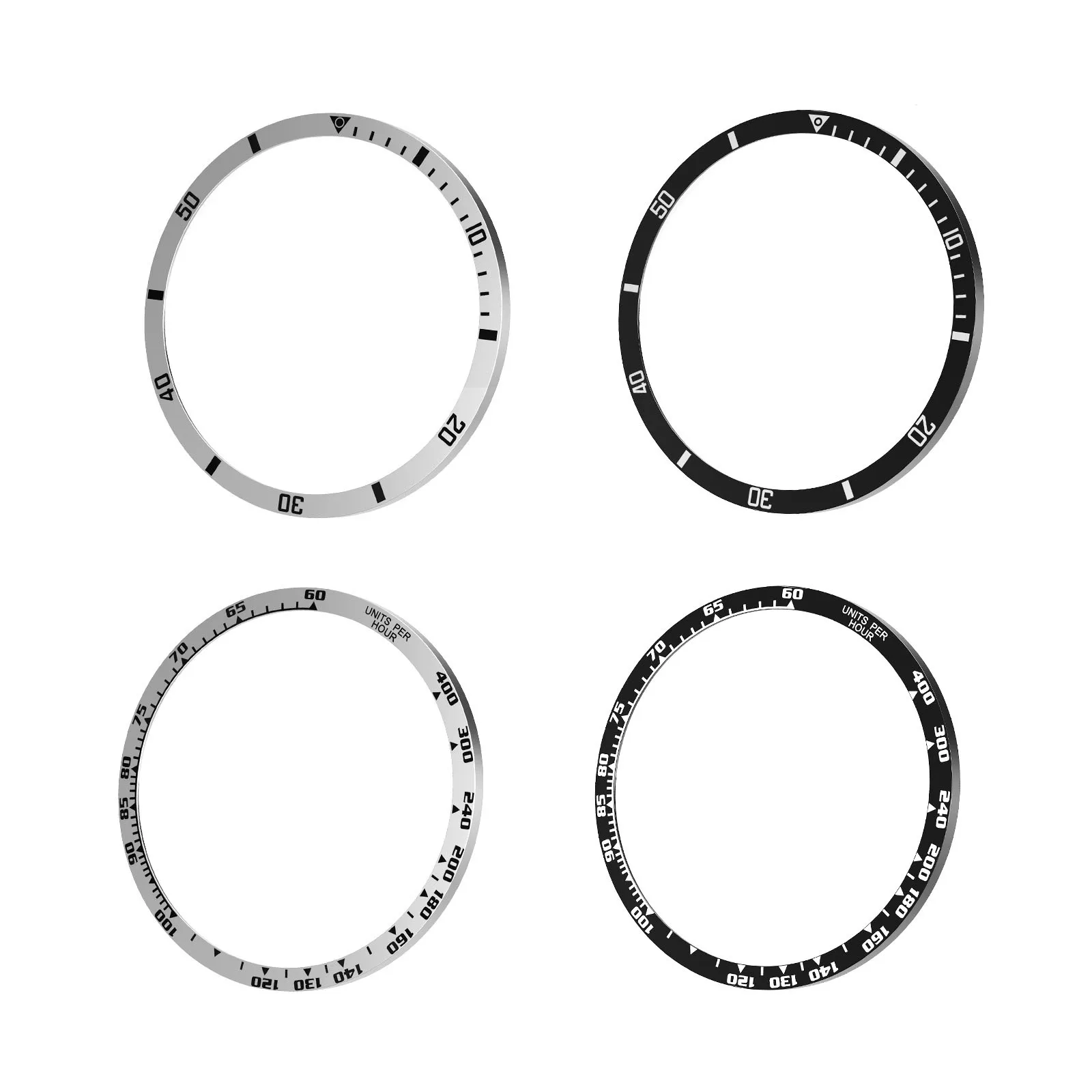 Funda con marco de estilo de anillo de bisel de Metal para Samsung Galaxy Watch 8, cubierta de 40MM y 44MM, carcasa con marco de anillo de protección antiarañazos