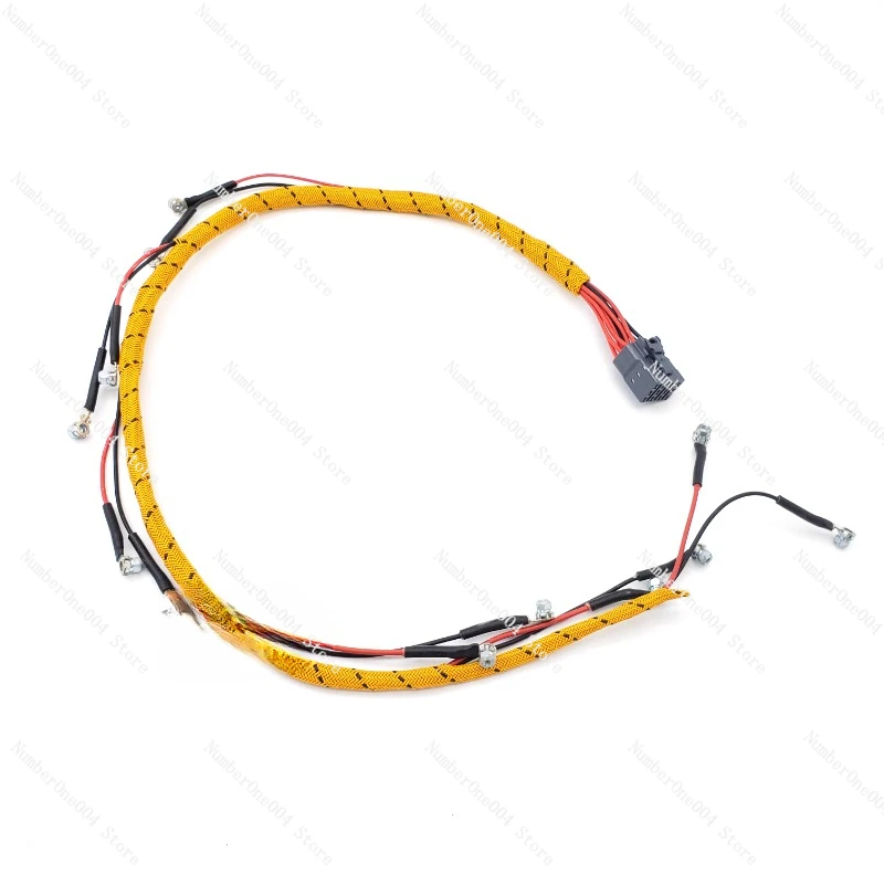 Suitable for excavator 320D fuel injector harness C6.4 cylinder internal fuel injector harness 323D harness 305-4893