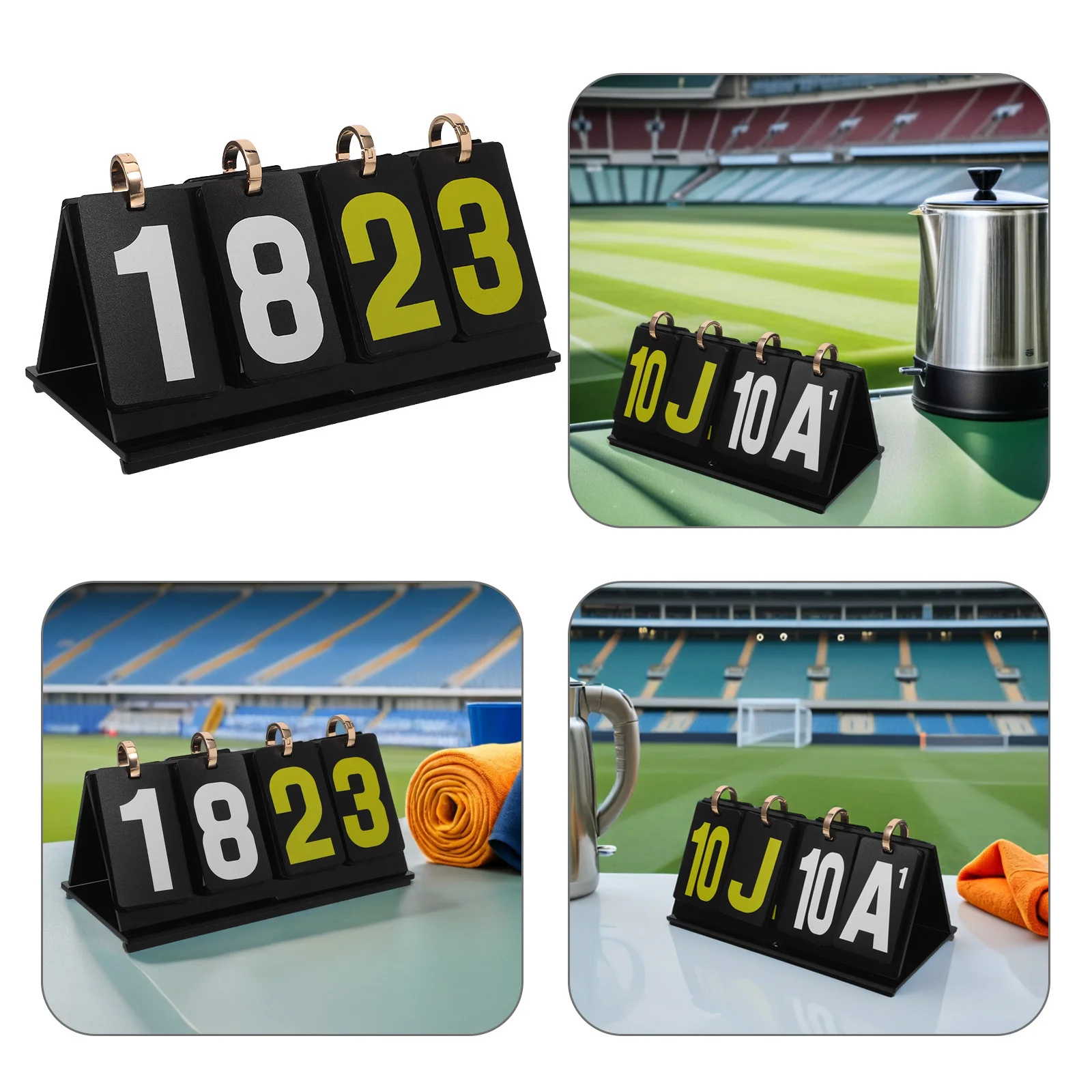 

Portable Score Flipper For Card Billiards Table Tennis Shuffleboard Competition Scoring Board Scorekeeper Counter