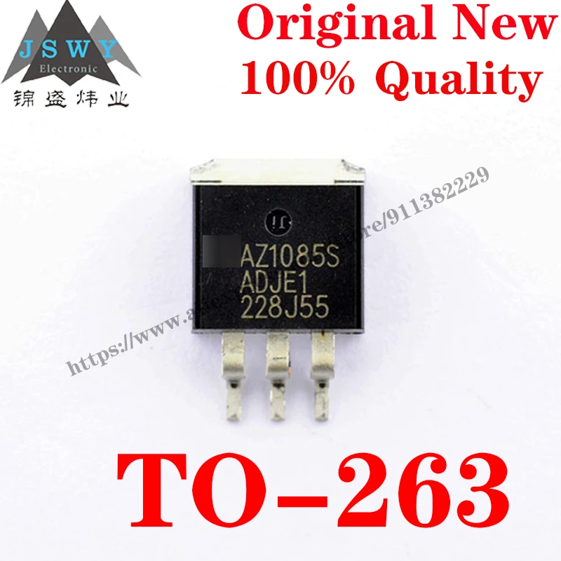 10~100 PCS AZ1085S-ADJ TO-263 Semiconductor Power Management Low Dropout Regulator IC Chip the for module arduino Free Shipping