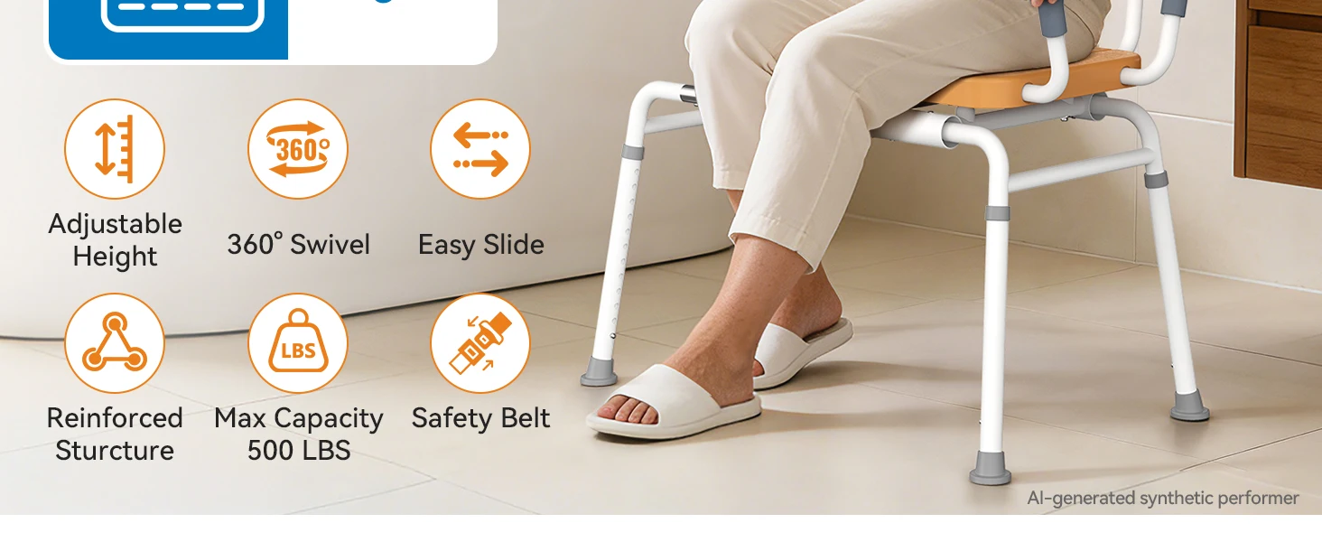 shower chair for inside shower