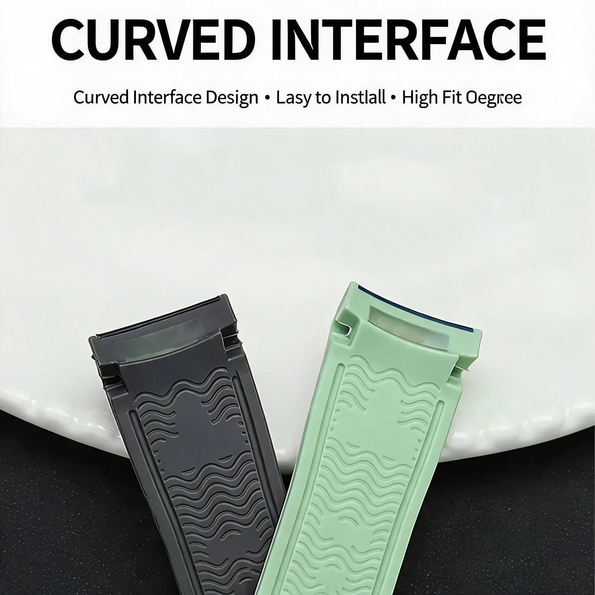 For Omega X Swatch Collaboration Collection 20mm Diving Sports Rubber Watch Strap Special Interface Unisex Watch Accessories
