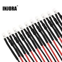 INJORA 12V LED Light 3mm 5mm for RC Crawler Car Axial SCX10 D90 Tamiya MST 5 Color Optional DIY Parts