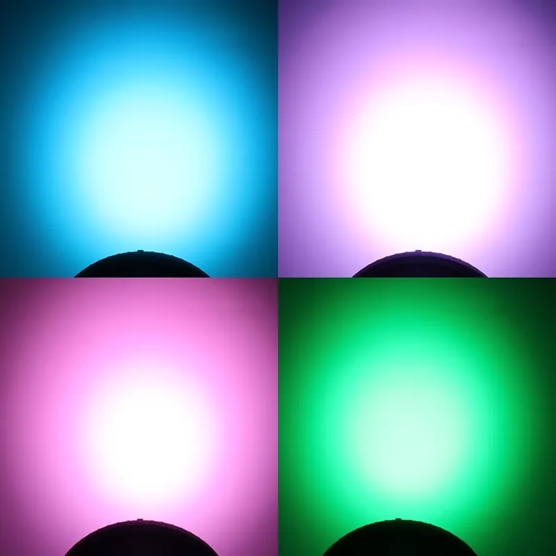 14x10 واط RGBW 4IN1 LED شقة الاسمية ضوء DJ ديسكو بار نادي حفل زفاف DMX512 LED غسل تأثير lightStage الإضاءة عرض الحدث