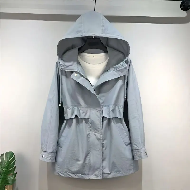 

Biker Jackets Womens Jacket Baggy Fall Maillard Plaid Gradient Pleated Pressed Professional Stereoscopic Graceful Unique Elegant