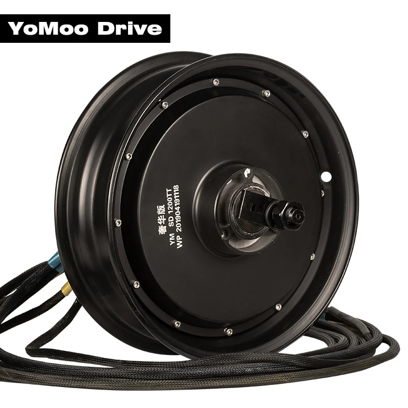 

Powerful YMMOTOR 12inch 8000W In-wheel Moped Hub Motor For Electric Motorcycle