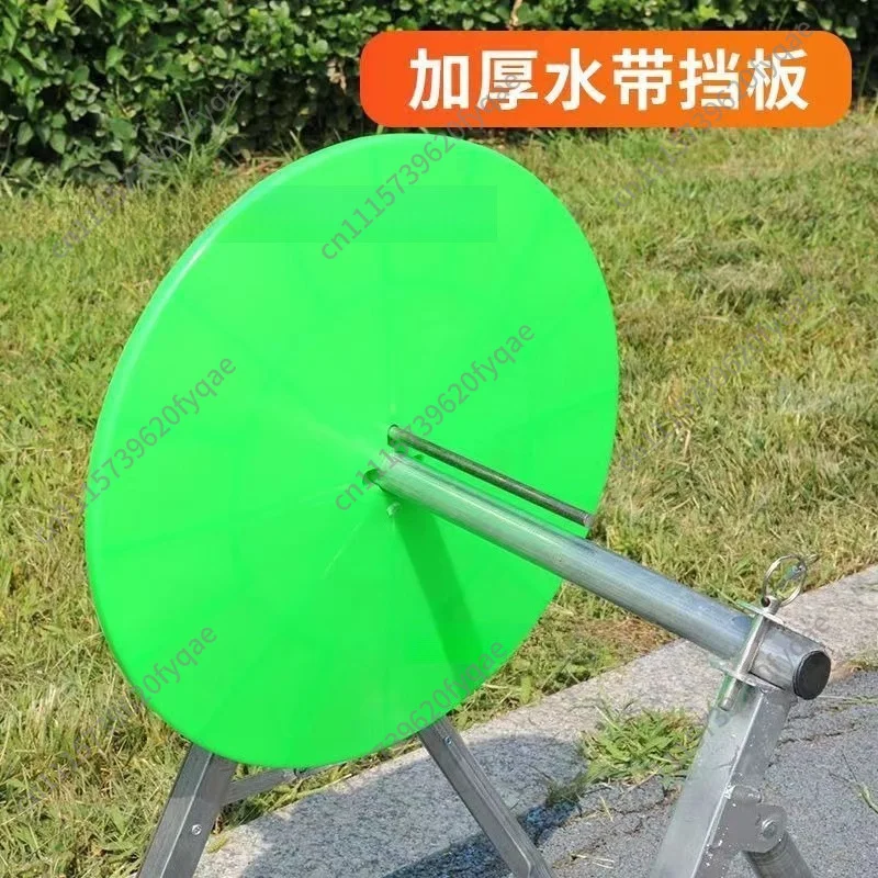 Floor-to-ceiling hose rewinder, watering artifact, pipe retractor, storage rack, agricultural hand crank