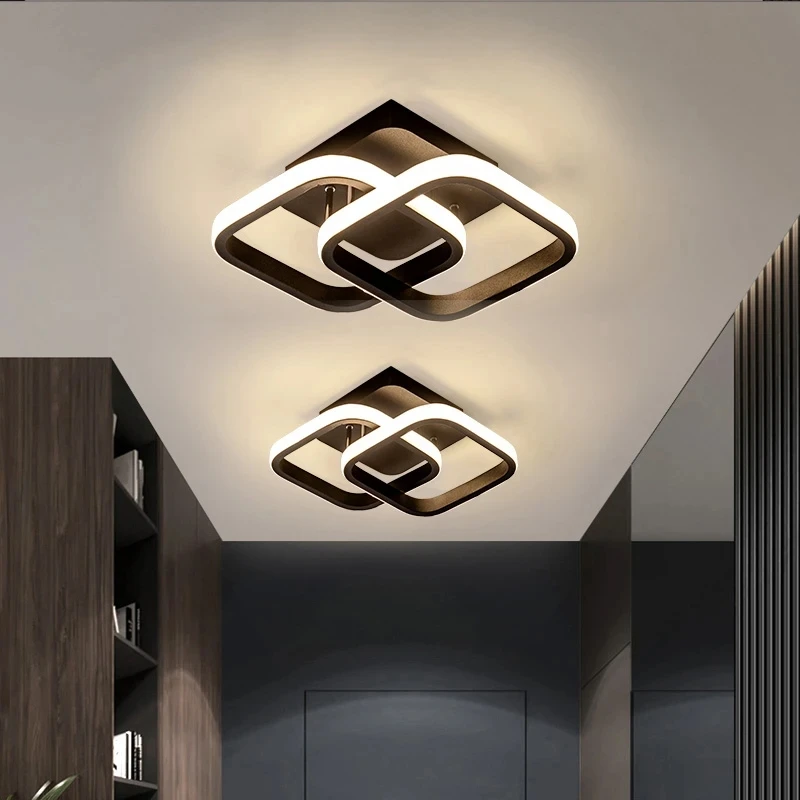 

Nordic Corridor Lamp AC85-265V Simple Modern Hall LLamp Entry Porch Corridor Lamp Creative Cloakroom Balcony Lamp Ceiling Lamp