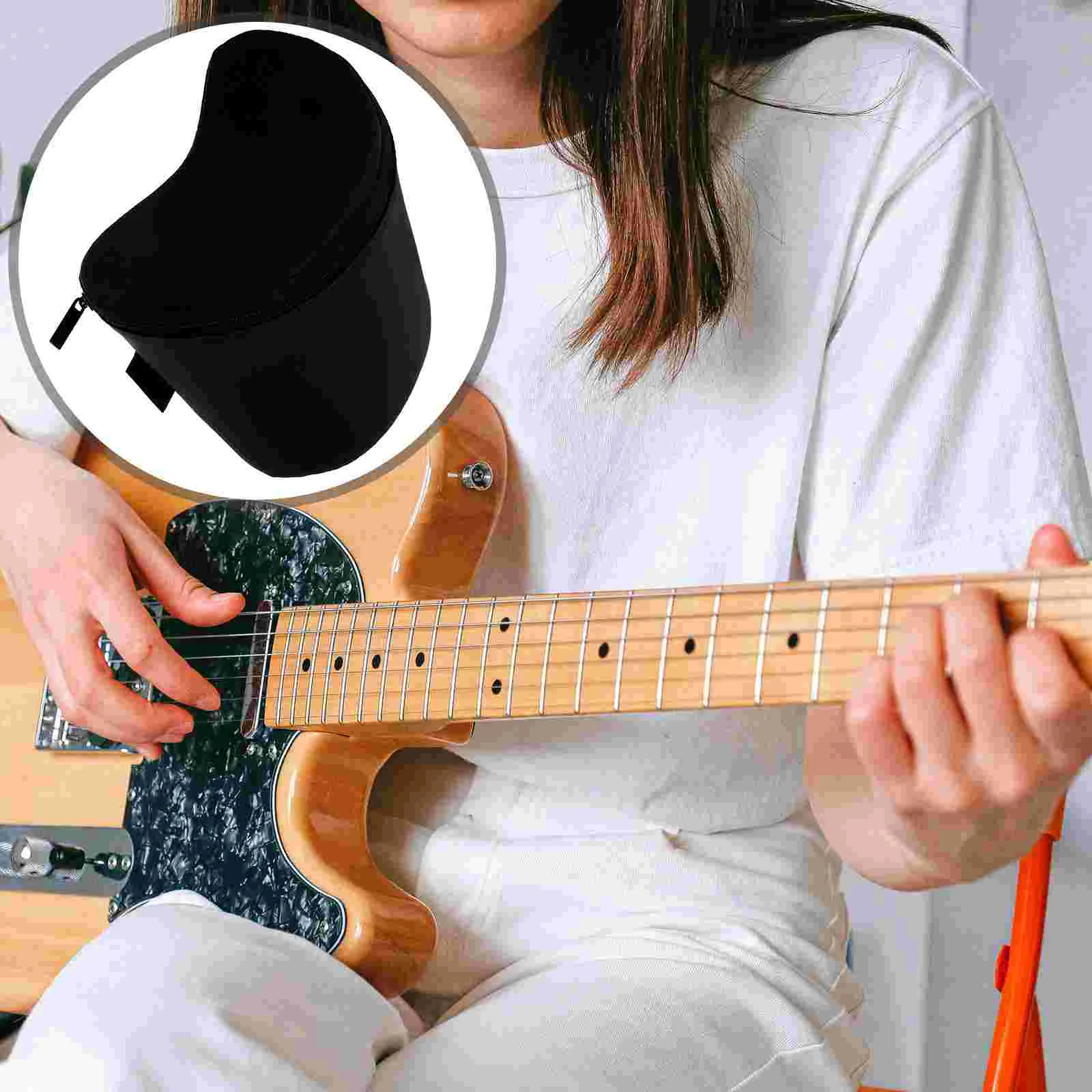 

Guitar Holder Classical Cushion Guitars Pad Padded Musical Instruments Accessories Electric Stand Bass for Sponge Support