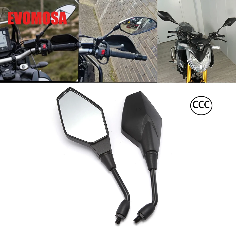 

Motorcycle Rear View Mirror Side For HONDA XL750 XR150L CRF250L CRF300L CB650R CB1000R NC700 NC750 XR125L XR190L XR400R XR230R