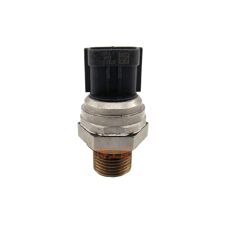 For Hitachi ZAX EX Sumitomo Case Kobelco 4HK1/6HK1 engine high-pressure common rail pressure sensor excavator accessories