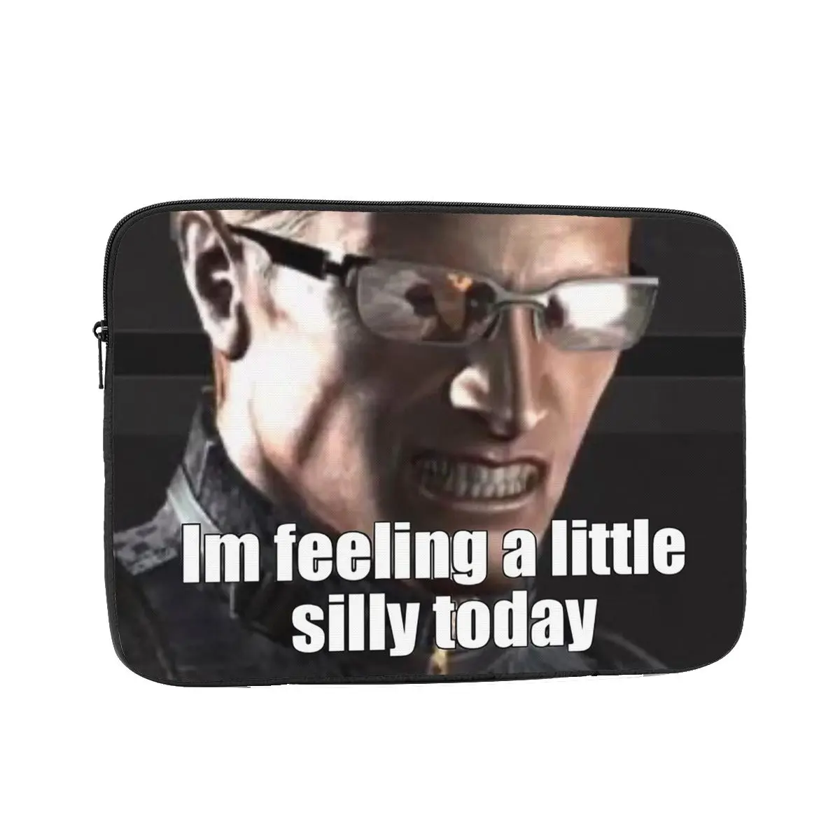 

Silly Albert Wesker Laptop Sleeve Cover Bag 10 12 13 15 17 Inch Notebook Bag Sleeve Tablet Shockproof Case Bag