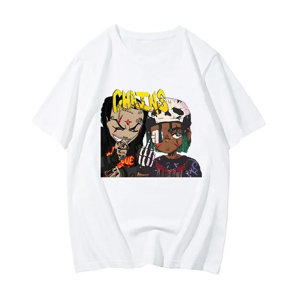 City Morgue Zillakami T-shirts MEN Trap Metal Manga/Comic T Shirts  Cotton High Quality Tshirts Spring and Summer Streetwear