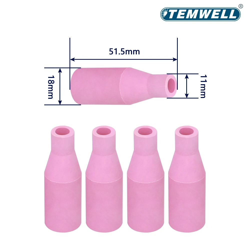 Imagem -04 - Tocha de Solda a Arco de Argônio Bico de Cerâmica Contato 0.6 mm 0.8 mm 0.9 mm 1.0 mm 1.2 mm Dica para Mig Mag Soldador Acessórios 15ak