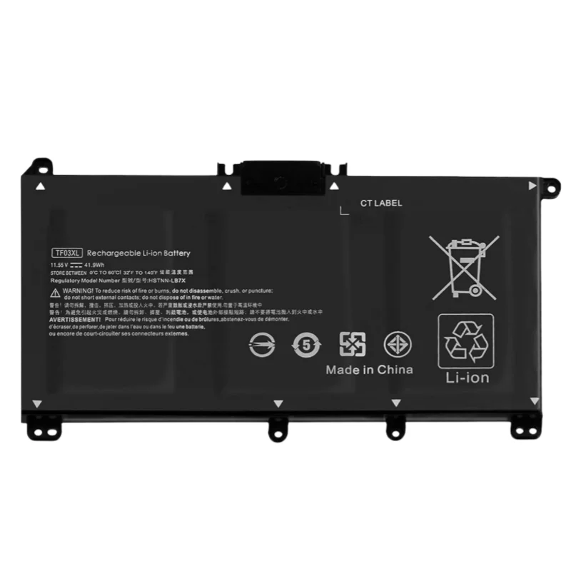 11.55V 41.9Wh New TF03XL Notebook Laptop Battery For HP Pavilion 15-CC 15-CD 17-AR TPN-Q188 HSTNN-LB7X HSTNN-LB7J 920070-855