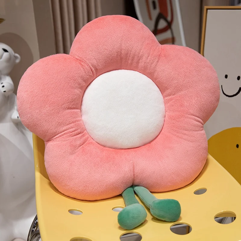 

1Pc 35/60cm Lovely Flowers Plush Toy Stuffed Soft Plant Cushion Nice Sofa Chair Car Decoration Pillow Creative Gifts