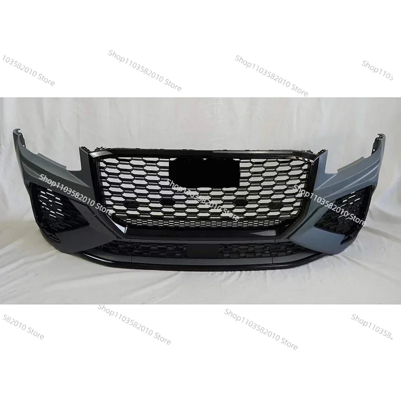 Hot Sale Facelift Auto Parts Q2 Modified to RSQ2 Front Bumper with Grille for auds Q2 SQ2 2018-2021