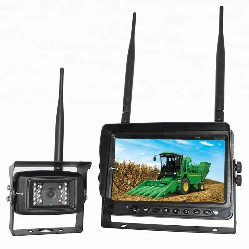 

Цифровая беспроводная система резервной камеры DVR 2,4G с 7-дюймовым цифровым монитором и камерой CCD