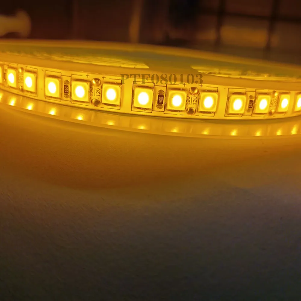 LED قطاع ضوء 12 فولت 5054 5 متر 120led/م اشرطة ليد المائية الشريط سمد لينة شرائط مصباح للديكور المنزل