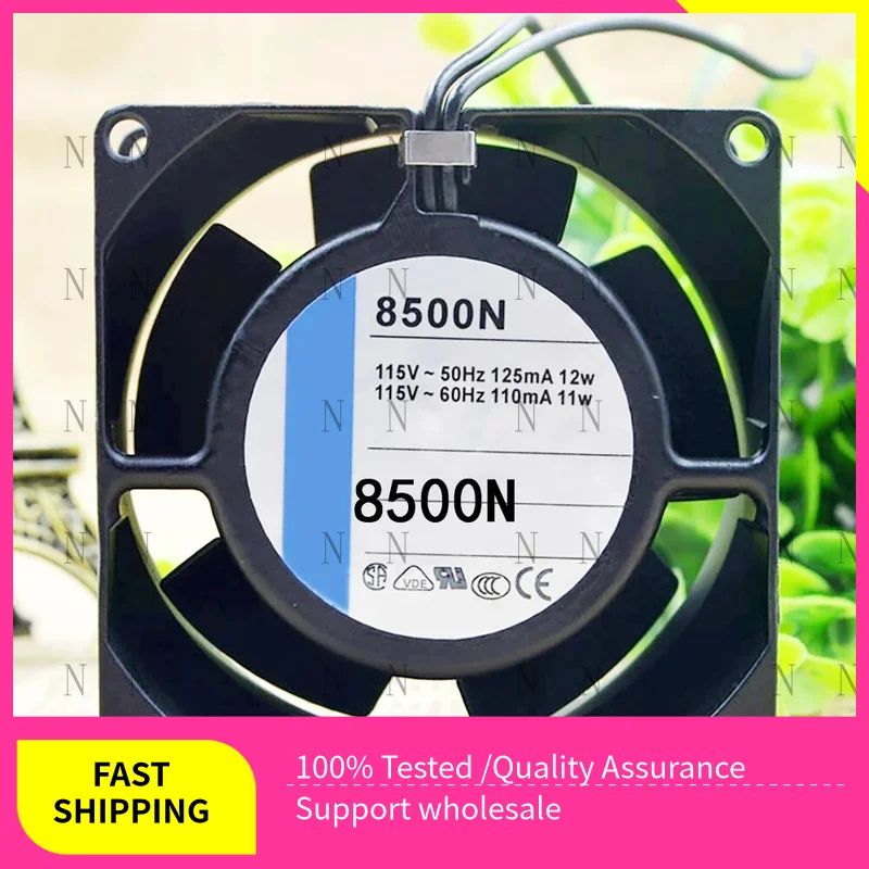 

YJJ for Ebmpaps radiator 80x80x38mm 8500N 115VAC 12/11W 135mA Industrial Cabinet Fan