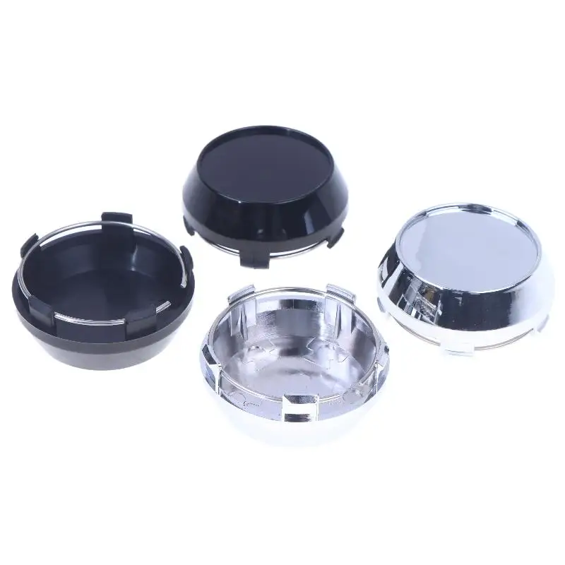 💦 4 pièces capuchons de moyeu de roue de voiture, diamètre extérieur 60MM, diamètre intérieur 56MM, couvercle de capuchon de moyeu de jante de pneu de roue