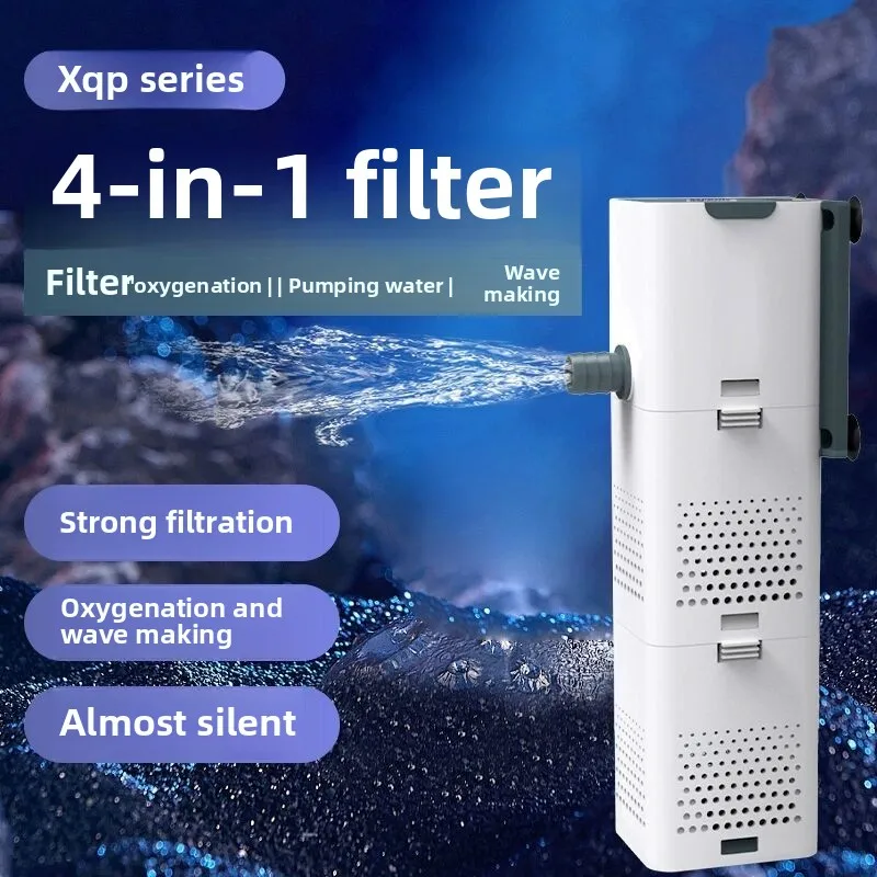 SUNSUN 3 in 1 Filter for Aquarium Fish Tank Filter Mini Fish Tank Filter Aquarium Oxygen Submersible Water Purifier