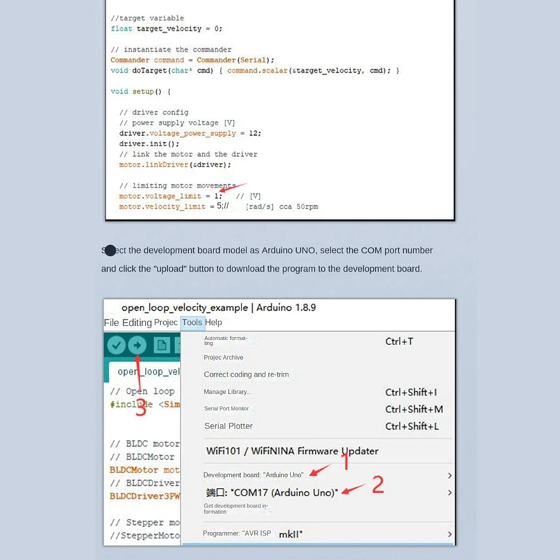 ブラシレスモータードライバーボード,10-24v,FULL-DC,foc制御,svpwm制御,モジュール交換,simple foc mini