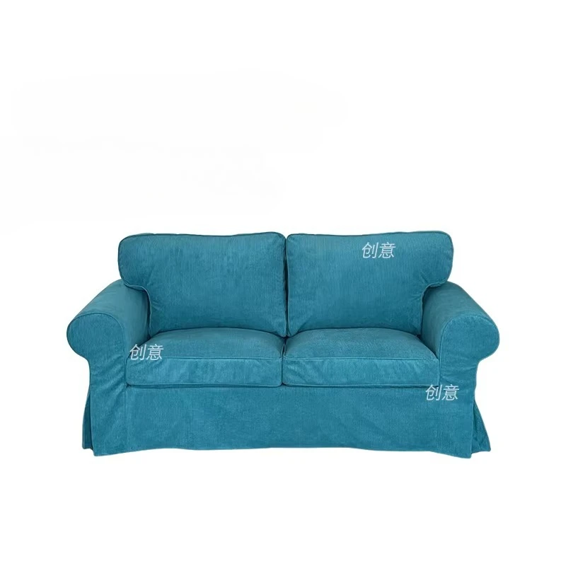 Special clearance is suitable for EK Aikto double sofa cover, all-inclusive for two people, easy to disassemble and wash,