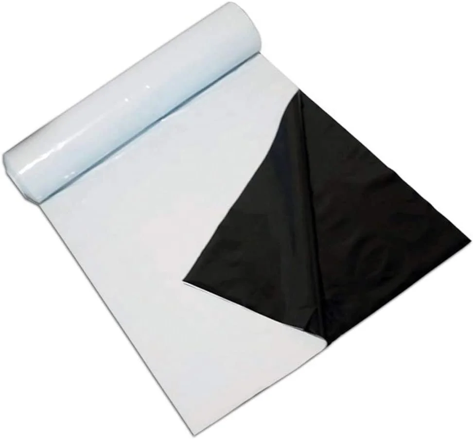 제조업체 좋은 품질 흑백 필름 농업용 6mil 폴리에틸렌 팬더 필름 흑백 플라스틱 시트 롤 커버링