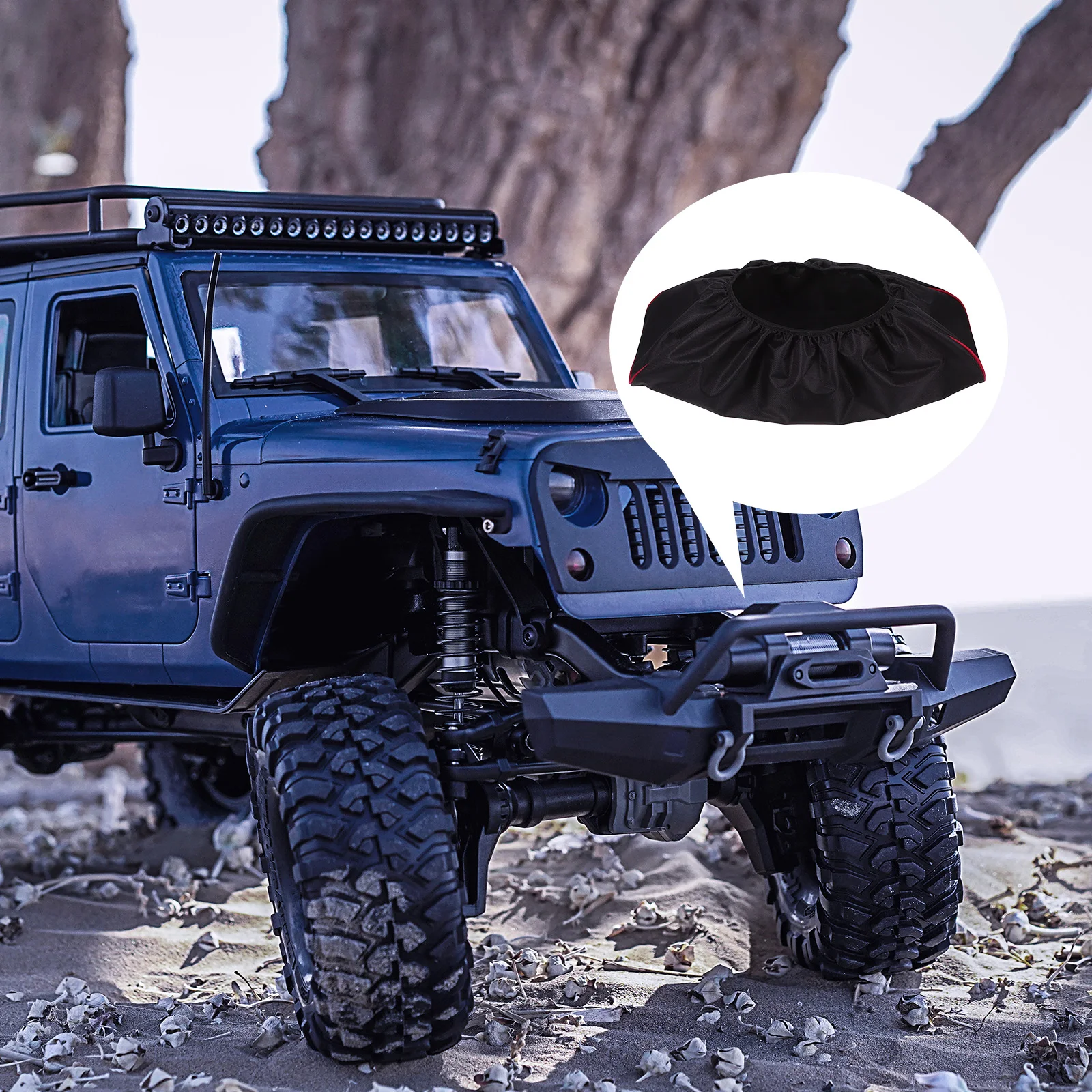 

Universal Heavy Duty Winch Cover Waterproof 600D Oxford Fabric For 8500-17500 Lbs Winches Outdoor Use Dust Sand Resistant Cover