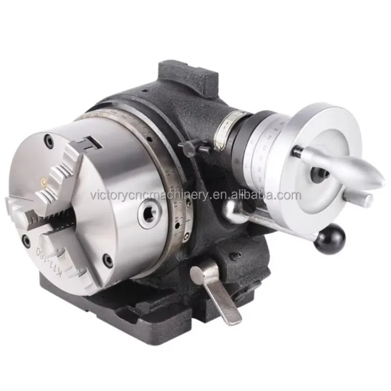 F3-6 F3-8 F3 Type Direct Dividing Heads Vertex Super Indexing Spacer Indexing Plate Rotary Table for CNC
