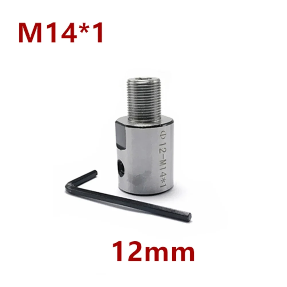 Adaptador Mini Chuck para Banco Torno, Conector Rod Conexão, Bucha Ferramenta, Acessórios de Máquinas, M14, 8-19mm