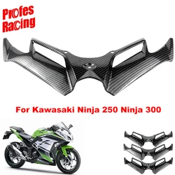 Motocicleta pneumática cauda spoiler protetor, carenagem dianteira, kawasaki ninja 300, ninja 250, ninja300, 2013-2017, acessórios