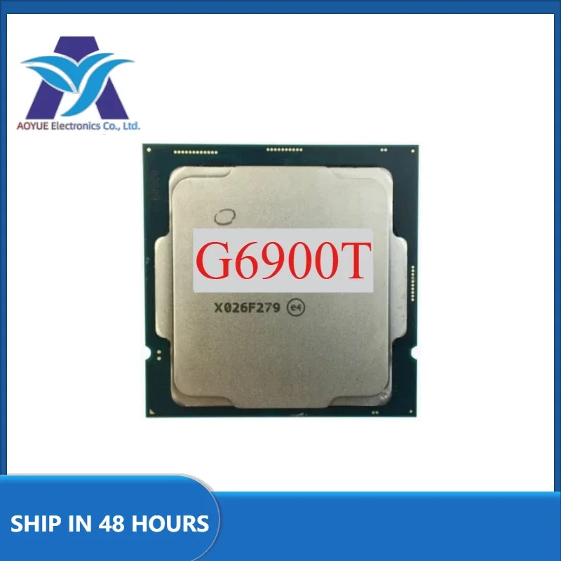 1pcs/lot perfect test G6900T G 6900T CPU 10nm 2 Cores 2 Threads 4MB 35W Processor LGA1700