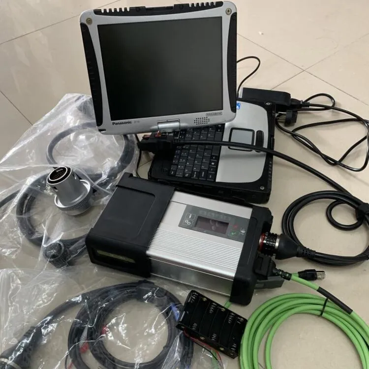 

Профессиональный диагностический инструмент MB Star C5 SD Connect 5, ноутбук CF19 i5, сенсорный экран процессора, планшетное программное обеспечение HDD 2025,03 В