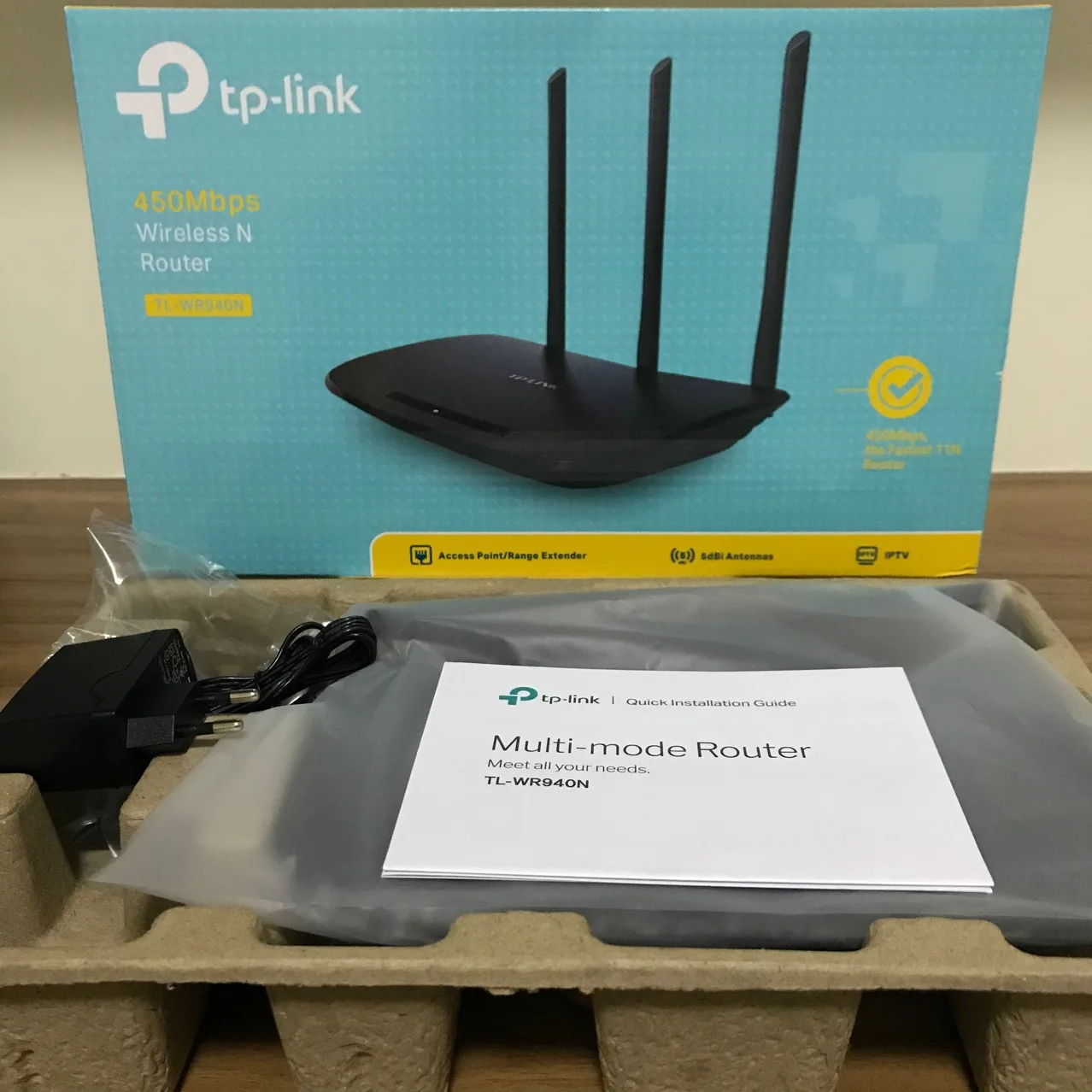 WiFi Wireless router Home Repeater Network TPLINK router 300M/450M