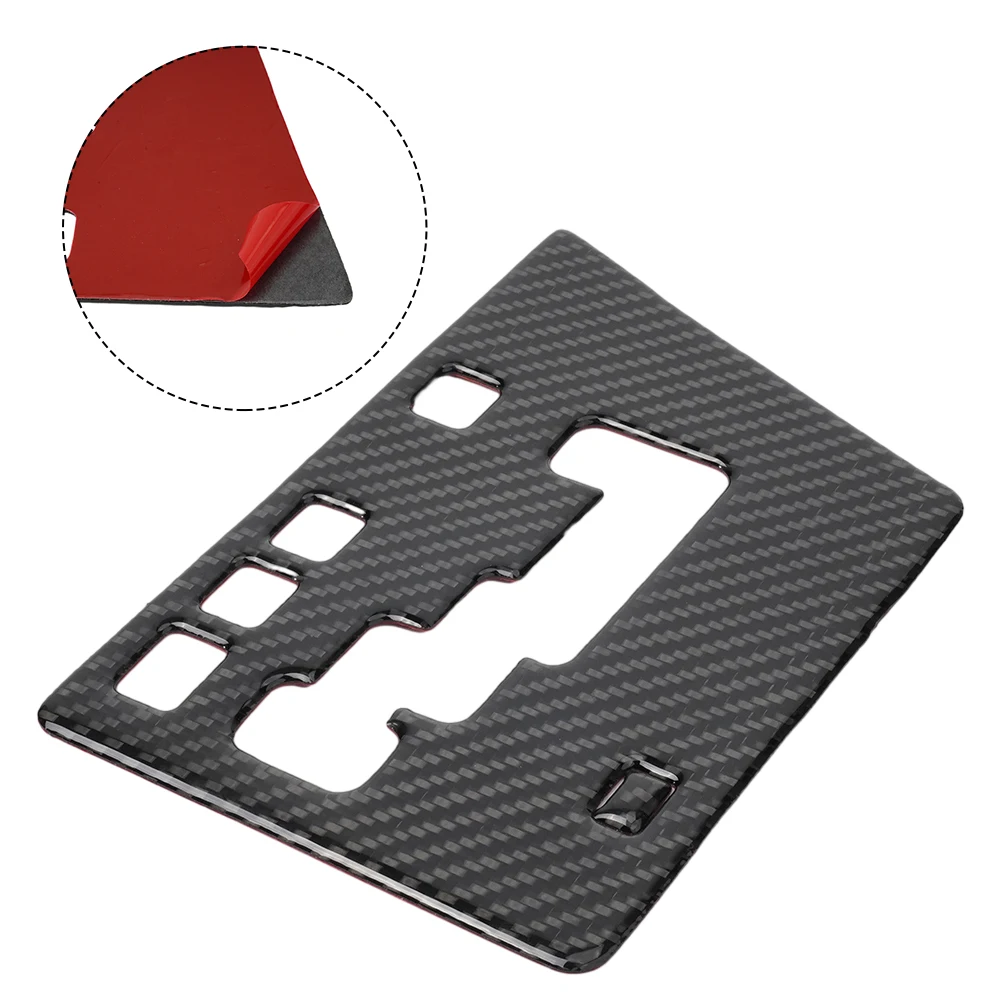1Pcs For  2roof,high-quality,,high Temperature Resistance.....  -2014 Carbon Fiber Gear Shift Cover Trim Type A