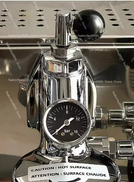 E61coffee machine change pressure needle type flow limit valve dial lever pressure gauge Rocket R58 Aibo