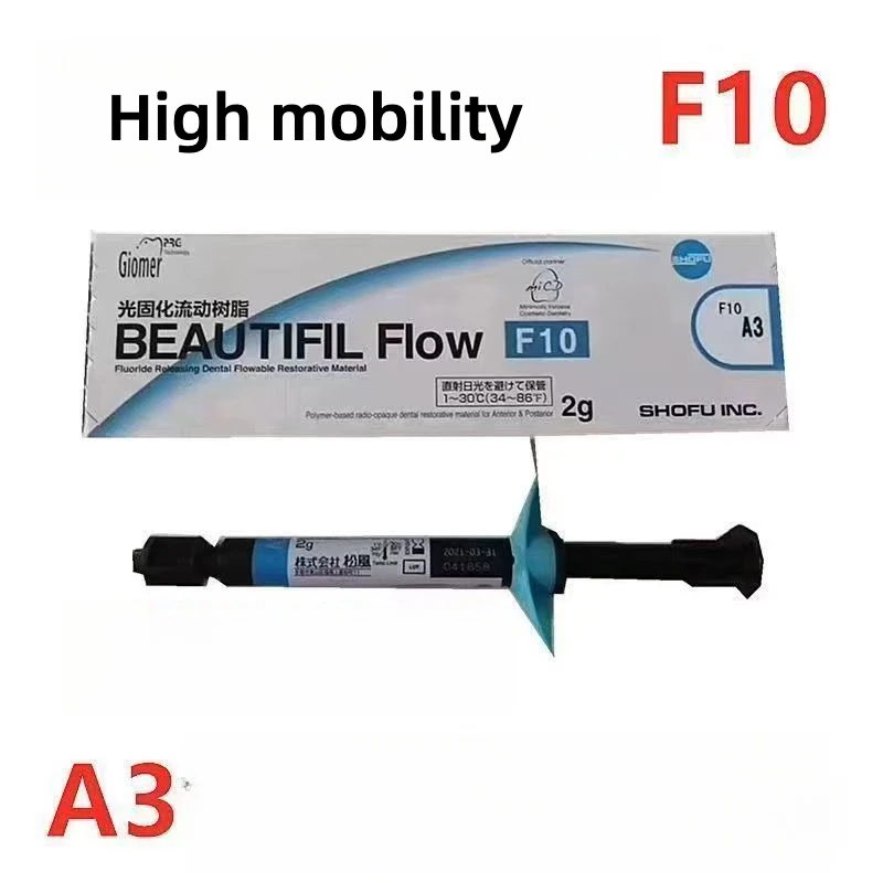 Kompozyt dentystyczny Song Feng o ultra-niskim przepływie, fotopolimerizujący, wzmacniany, do naprawy jamy ustnej, materiał do wypełnień, F00 A1