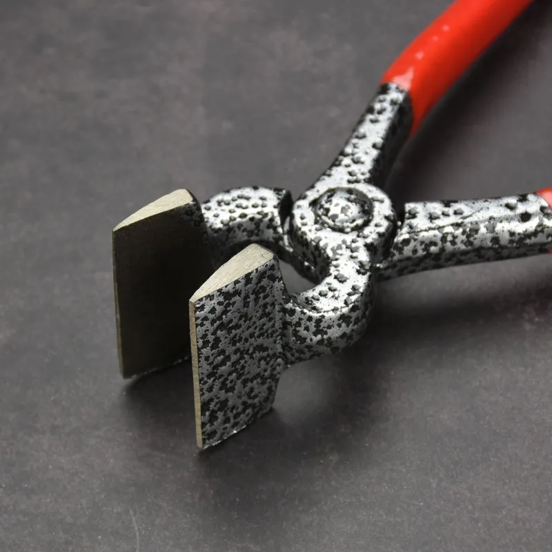 Handmade DIY Leather Art Pliers Flat‑Head Edge Folding Tool for Wallet Leather Edge Pinching Processing