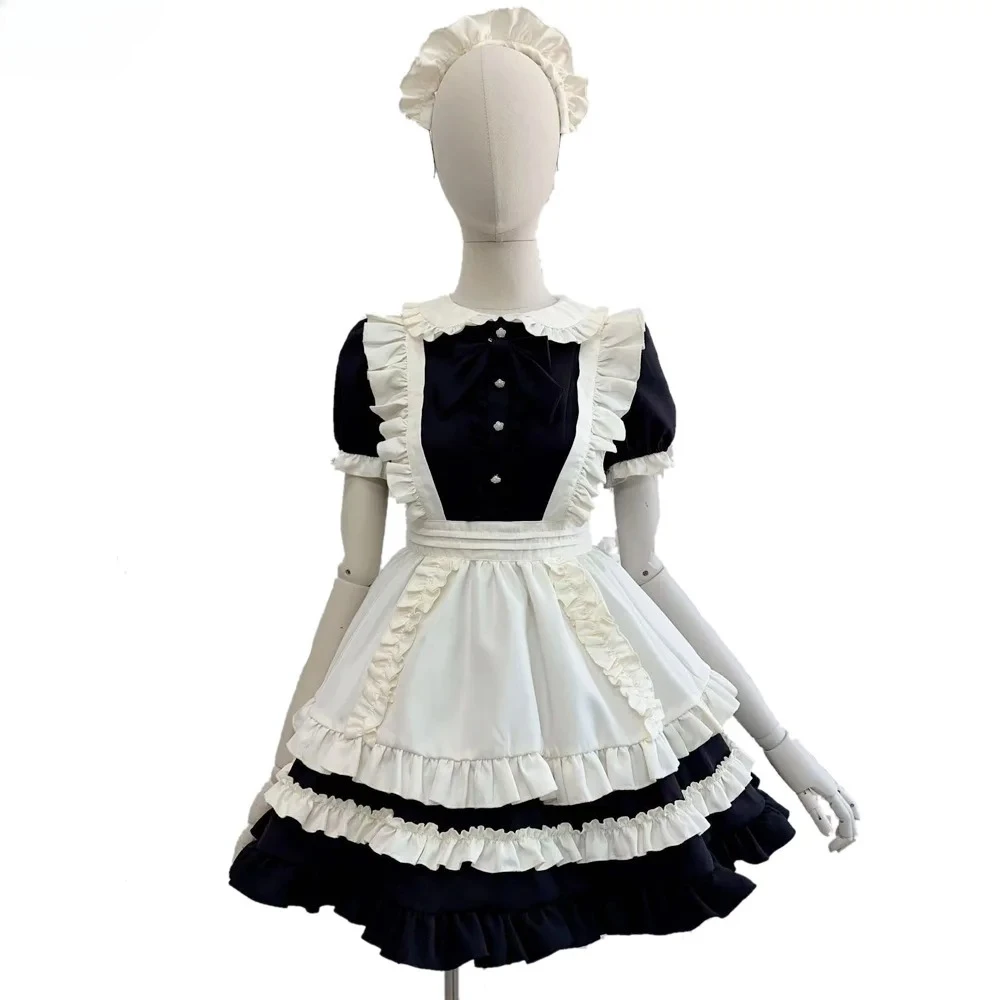 uniforme-de-demoiselle-d'honneur-lolita-pour-filles-robe-de-servante-anime-tenues-de-cosplay-costume-mignon-et-doux-pour-femmes-vetements-de-jeu-de-role-d'halloween